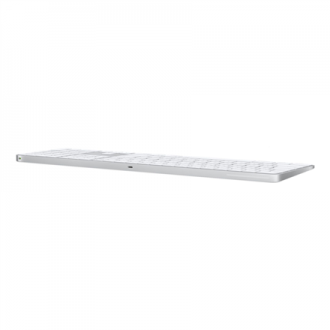 Apple Magic Keyboard with Touch ID and Numeric Keypad | Keyboard | Wireless | English | White Apple Magic Keyboard with Touch ID and Numeric Keypad | Keyboard | Wireless | English | White
