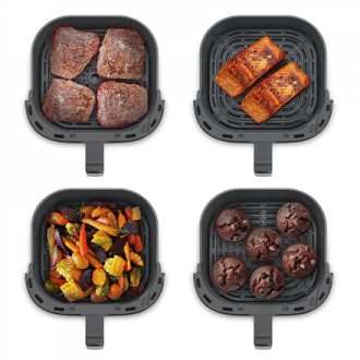 Caso Designer Air Fryer | AirFry 6.0 | Power 1700 W | Capacity 6 L | Black Caso Designer Air Fryer | AirFry 6.0 | Power 1700 W | Capacity 6 L | Black