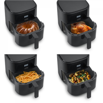 Caso Designer Air Fryer | AirFry 6.0 | Power 1700 W | Capacity 6 L | Black Caso Designer Air Fryer | AirFry 6.0 | Power 1700 W | Capacity 6 L | Black