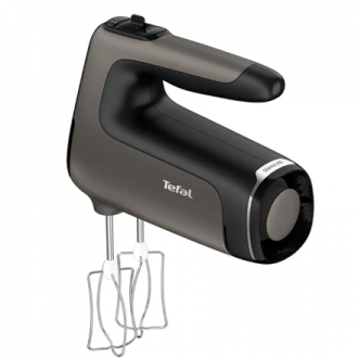 TEFAL | Hand Mixer | Powermix Silence HT654E38 | Hand Mixer | 600 W | Number of speeds 5 | Turbo mode | Dark grey TEFAL | Hand Mixer | Powermix Silence HT654E38 | Hand Mixer | 600 W | Number of speeds 5 | Turbo mode | Dark grey