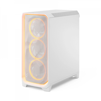 Fractal Design Meshify 3 | Ambience Pro RGB White TG Clear Tint | ATX Fractal Design Meshify 3 | Ambience Pro RGB White TG Clear Tint | ATX