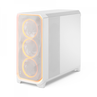 Fractal Design Meshify 3 XL | Ambience Pro RGB White TG Clear Tint | ATX Fractal Design Meshify 3 XL | Ambience Pro RGB White TG Clear Tint | ATX