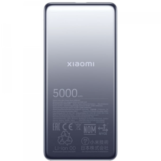 Xiaomi Ultra Slim Power Bank | 5000 mAh | USB-C | Gray Xiaomi Ultra Slim Power Bank | 5000 mAh | USB-C | Gray