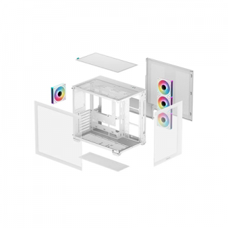 Deepcool CG530 4F WH | White | Mid Tower Deepcool CG530 4F WH | White | Mid Tower