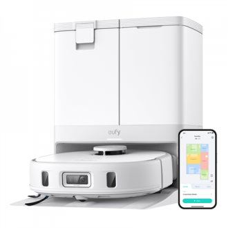 Anker Eufy | Robot Vacuum Cleaner | X10 Pro Omni | Wet&Dry | 5200 mAh | Dust capacity 2.5 L | 8000 Pa | White Anker Eufy | Robot Vacuum Cleaner | X10 Pro Omni | Wet&Dry | 5200 mAh | Dust capacity 2.5 L | 8000 Pa | White