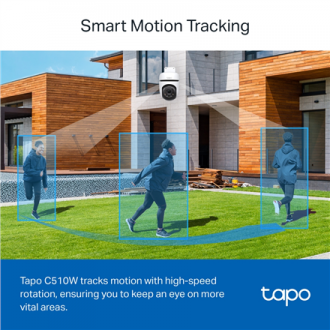 TP-LINK | Pan/Tilt Security Wi-Fi Camera | Tapo C510W | Dome | 3 MP | 3.9mm | IP65 | H.264 | MicroSD, up to 512 GB TP-LINK | Pan/Tilt Security Wi-Fi Camera | Tapo C510W | Dome | 3 MP | 3.9mm | IP65 | H.264 | MicroSD, up to 512 GB