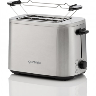 Gorenje Toaster | T800DS | Number of slots 2 | Housing material Stainless steel Gorenje Toaster | T800DS | Number of slots 2 | Housing material Stainless steel