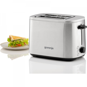 Gorenje Toaster | T800DS | Number of slots 2 | Housing material Stainless steel Gorenje Toaster | T800DS | Number of slots 2 | Housing material Stainless steel