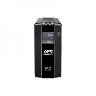 Schneider Electric APC Back-UPS Pro, Tower, 6x IEC C13 outlets, AVR, LCD, user-replaceable battery | BR900MI | 900 VA | 540 W | Schneider Electric APC Back-UPS Pro, Tower, 6x IEC C13 outlets, AVR, LCD, user-replaceable battery | BR900MI | 900 VA | 540 W |
