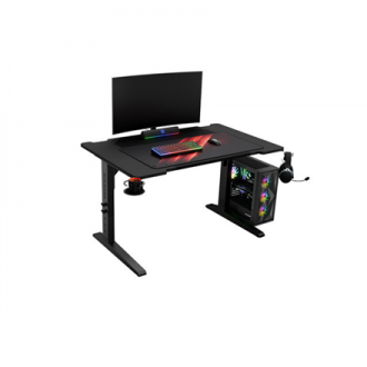 Genesis Gaming Desk | Holm 120 Modular | Black Genesis Gaming Desk | Holm 120 Modular | Black