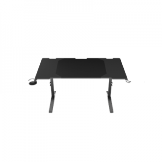 Genesis | Modular Gaming Desk | Holm 140 RGB | Anthracite Black