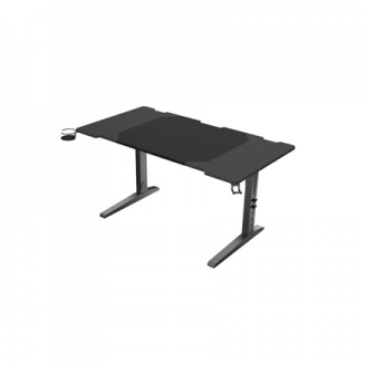 Genesis | Modular Gaming Desk | Holm 140 RGB | Anthracite Black