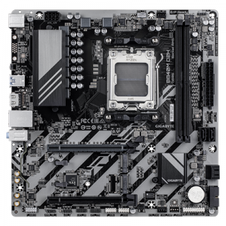 Gigabyte B840M D2H | Processor family AMD | Processor socket AM5 | DDR5 | Supported hard disk drive interfaces SATA, M.2 | Numbe