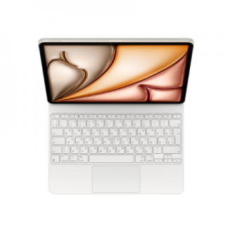 Apple Magic Keyboard for iPad Air 13-inch (M3) | Wired | Keyboard | Russian | White Apple Magic Keyboard for iPad Air 13-inch (M3) | Wired | Keyboard | Russian | White