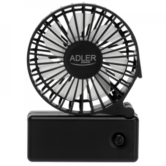 Adler Foldable Mini Fan | AD 7336 | Desk Fan | Diameter 6.5 cm | Number of speeds 1 | Black Adler Foldable Mini Fan | AD 7336 | Desk Fan | Diameter 6.5 cm | Number of speeds 1 | Black