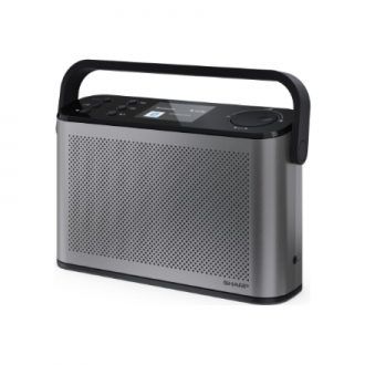 Sharp OSAKA Stereo Portable Digital Radio | DR-P540(GY) | USB port | Bluetooth | FM radio | Wireless connection Sharp OSAKA Stereo Portable Digital Radio | DR-P540(GY) | USB port | Bluetooth | FM radio | Wireless connection