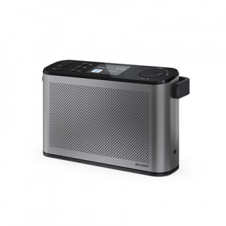 Sharp OSAKA Stereo Portable Digital Radio | DR-P540(GY) | USB port | Bluetooth | FM radio | Wireless connection Sharp OSAKA Stereo Portable Digital Radio | DR-P540(GY) | USB port | Bluetooth | FM radio | Wireless connection