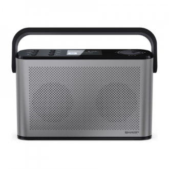 Sharp OSAKA Stereo Portable Digital Radio | DR-P540(GY) | USB port | Bluetooth | FM radio | Wireless connection Sharp OSAKA Stereo Portable Digital Radio | DR-P540(GY) | USB port | Bluetooth | FM radio | Wireless connection