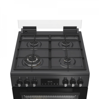 Whirlpool Cooker | W6G8LSSAWTA | Hob type Gas | Oven type Electric | Anthracite | Width 60 cm | Depth 60 cm | 72 L Whirlpool Cooker | W6G8LSSAWTA | Hob type Gas | Oven type Electric | Anthracite | Width 60 cm | Depth 60 cm | 72 L