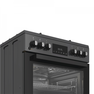 Whirlpool Cooker | W6G8LSSAWTA | Hob type Gas | Oven type Electric | Anthracite | Width 60 cm | Depth 60 cm | 72 L Whirlpool Cooker | W6G8LSSAWTA | Hob type Gas | Oven type Electric | Anthracite | Width 60 cm | Depth 60 cm | 72 L