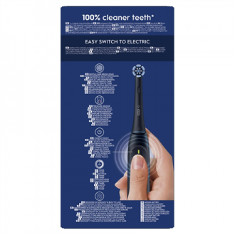 Oral-B Electric Toothbrush with Pressure sensor | iO2 | Rechargeable | For adults | Number of brush heads included 1 | Number of Oral-B Electric Toothbrush with Pressure sensor | iO2 | Rechargeable | For adults | Number of brush heads included 1 | Number of