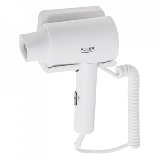 Adler Wall-Mount Hair Dryer | AD 2285 | 2000 W | Number of temperature settings 3 | White Adler Wall-Mount Hair Dryer | AD 2285 | 2000 W | Number of temperature settings 3 | White