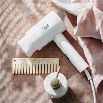 Adler Wall-Mount Hair Dryer | AD 2285 | 2000 W | Number of temperature settings 3 | White Adler Wall-Mount Hair Dryer | AD 2285 | 2000 W | Number of temperature settings 3 | White