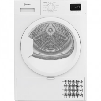 INDESIT Dryer Machine | C YSD 72D WW EE | Energy efficiency class E | Front loading | 7 kg | Heat pump | Digital | Depth 54.5 cm INDESIT Dryer Machine | C YSD 72D WW EE | Energy efficiency class E | Front loading | 7 kg | Heat pump | Digital | Depth 54.5 cm
