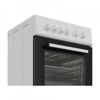 INDESIT Cooker | I5V8PMW | Hob type Ceramic | Oven type Electric | White | Width 50 cm | Depth 60 cm | 55 L INDESIT Cooker | I5V8PMW | Hob type Ceramic | Oven type Electric | White | Width 50 cm | Depth 60 cm | 55 L