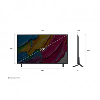LG 50QNED80A3A | 50 | Smart TV | webOS 25 | UHD | Black LG 50QNED80A3A | 50 | Smart TV | webOS 25 | UHD | Black
