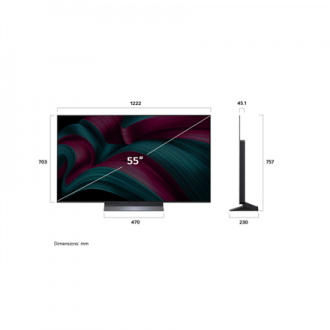 LG OLED55C51LA | 55 | Smart TV | webOS 25 | UHD LG OLED55C51LA | 55 | Smart TV | webOS 25 | UHD