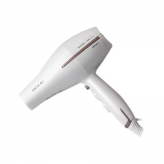 Cecotec Hair Dryer | IoniCare 5300 Maxi Aura | 2200 W | Number of temperature settings 3 | Ionic function | Diffuser nozzle | Wh Cecotec Hair Dryer | IoniCare 5300 Maxi Aura | 2200 W | Number of temperature settings 3 | Ionic function | Diffuser nozzle | Wh