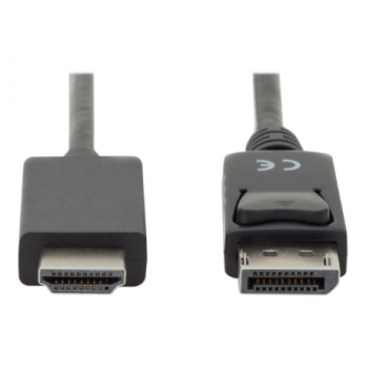 Digitus Adapter Cable, DP - HDMI type A | DisplayPort to HDMI | 2 m Digitus Adapter Cable, DP - HDMI type A | DisplayPort to HDMI | 2 m