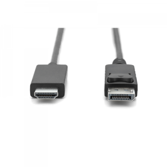 Digitus Adapter Cable, DP - HDMI type A | DisplayPort to HDMI | 2 m Digitus Adapter Cable, DP - HDMI type A | DisplayPort to HDMI | 2 m