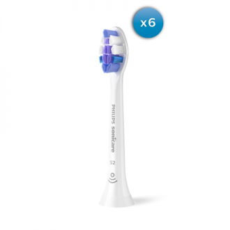 Philips | Replacement brush heads | HX6056/87 Sonicare Sensitive | Heads | For adults | Number of brush heads included 6 | White Philips | Replacement brush heads | HX6056/87 Sonicare Sensitive | Heads | For adults | Number of brush heads included 6 | White