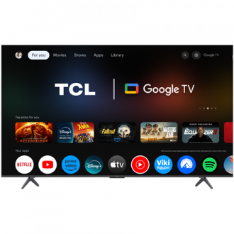 TCL 4K QLED TV | 75T8C | 75 | Smart TV | Google TV | Black TCL 4K QLED TV | 75T8C | 75 | Smart TV | Google TV | Black