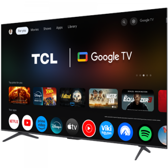 TCL 4K QLED TV | 75T8C | 75 | Smart TV | Google TV | Black TCL 4K QLED TV | 75T8C | 75 | Smart TV | Google TV | Black
