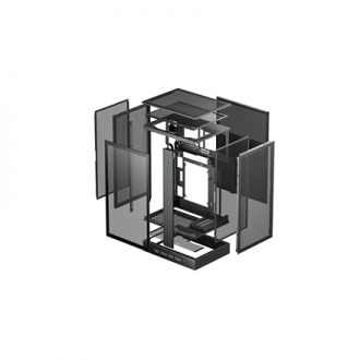 Deepcool CH270 DIGITAL | Black | Mini-Tower | ATX PS2 Deepcool CH270 DIGITAL | Black | Mini-Tower | ATX PS2