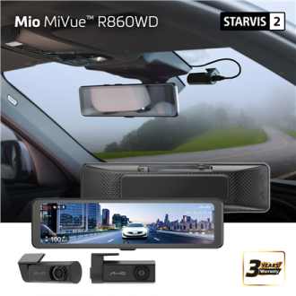 Mio MiVue R860WD, Dash Cam | GPS | Wi-Fi | Front and rear cams synchronized for recording with an unobstructed view 11.26 Mio MiVue R860WD, Dash Cam | GPS | Wi-Fi | Front and rear cams synchronized for recording with an unobstructed view 11.26