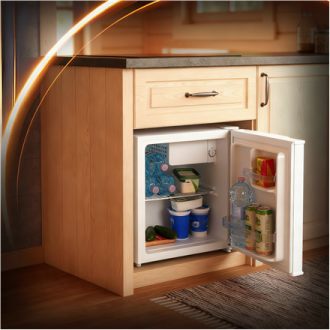 Adler Refrigerator | AD 8096 | Energy efficiency class E | Free standing | Larder | Height 51 cm | Fridge net capacity 45 L | 39 Adler Refrigerator | AD 8096 | Energy efficiency class E | Free standing | Larder | Height 51 cm | Fridge net capacity 45 L | 39