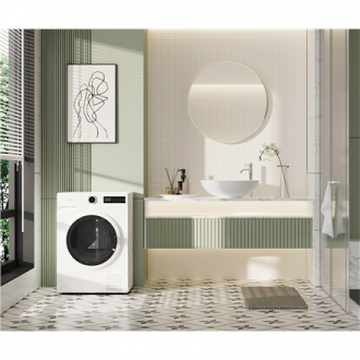 Midea | Dryer | MD110H70/W-HR | Energy efficiency class E | Front loading | 7 kg | LED | Depth 60 cm | White Midea | Dryer | MD110H70/W-HR | Energy efficiency class E | Front loading | 7 kg | LED | Depth 60 cm | White