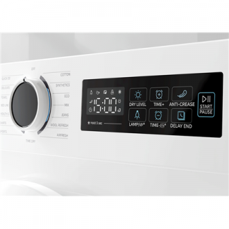 Midea | Dryer | MD110H70/W-HR | Energy efficiency class E | Front loading | 7 kg | LED | Depth 60 cm | White Midea | Dryer | MD110H70/W-HR | Energy efficiency class E | Front loading | 7 kg | LED | Depth 60 cm | White