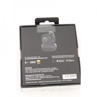 SALE OUT. Beyerdynamic AMIRON 300 TWS black TWS Earphones with charging case, eartips and USB cable | Beyerdynamic True Wireless SALE OUT. Beyerdynamic AMIRON 300 TWS black TWS Earphones with charging case, eartips and USB cable | Beyerdynamic True Wireless