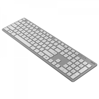 Asus W5000 | Keyboard and Mouse Set | Wireless | Russian | White Asus W5000 | Keyboard and Mouse Set | Wireless | Russian | White