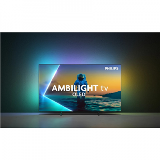 Philips OLED 4K Ambilight TV | 77OLED820/12 | 77 | Smart TV | Google TV | UHD | Grey Philips OLED 4K Ambilight TV | 77OLED820/12 | 77 | Smart TV | Google TV | UHD | Grey