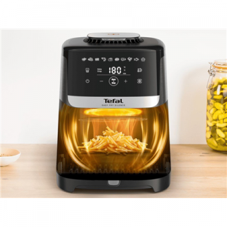 TEFAL Air Fryer | Easy Fry Silence EY551HE0 | Power 1650 W | Capacity 5 L | Gray TEFAL Air Fryer | Easy Fry Silence EY551HE0 | Power 1650 W | Capacity 5 L | Gray