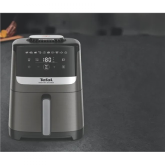 TEFAL Air Fryer | Easy Fry Silence EY551HE0 | Power 1650 W | Capacity 5 L | Gray TEFAL Air Fryer | Easy Fry Silence EY551HE0 | Power 1650 W | Capacity 5 L | Gray