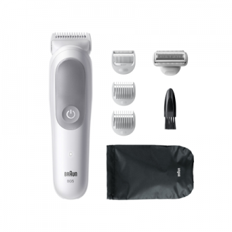 Braun Body Groomer | Series 5 BG5550 | Cordless | Lght Grey Braun Body Groomer | Series 5 BG5550 | Cordless | Lght Grey