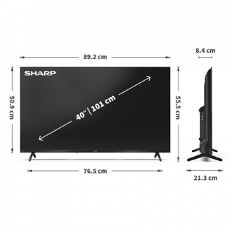 Sharp | 40HF2265E | 40 | Smart TV | Google TV Sharp | 40HF2265E | 40 | Smart TV | Google TV