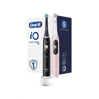 Oral-B Electric Toothbrush | iO6 DuoPack | Rechargeable | For adults | Number of brush heads included 2 | Number of teeth brushi Oral-B Electric Toothbrush | iO6 DuoPack | Rechargeable | For adults | Number of brush heads included 2 | Number of teeth brushi